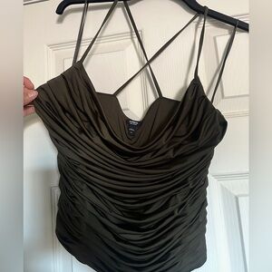 EXPRESS Strappy Body Contour Top